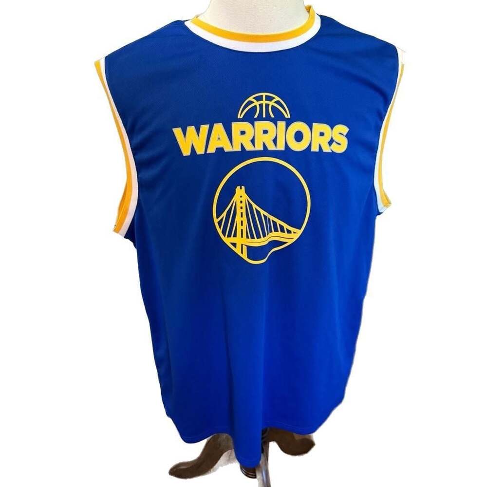 NBA Ultra Game Stephen Curry #30 Golden State Warriors Jersey Blue Size XL